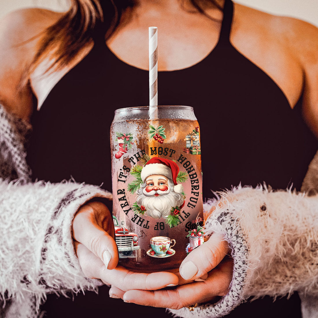 Vintage Christmas 17oz