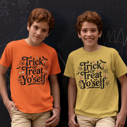 Trick or Treat Yo'Self Youth & Toddler Graphic Tee
