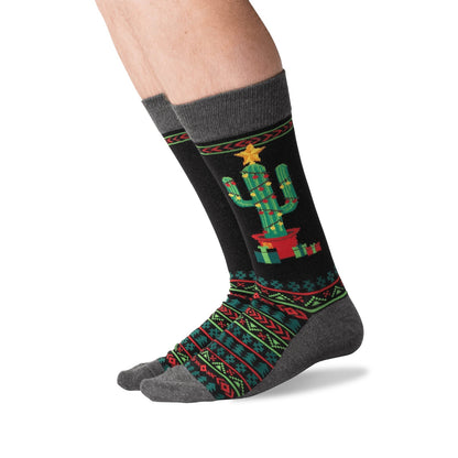 Christmas Cactus Non-Skid Slipper