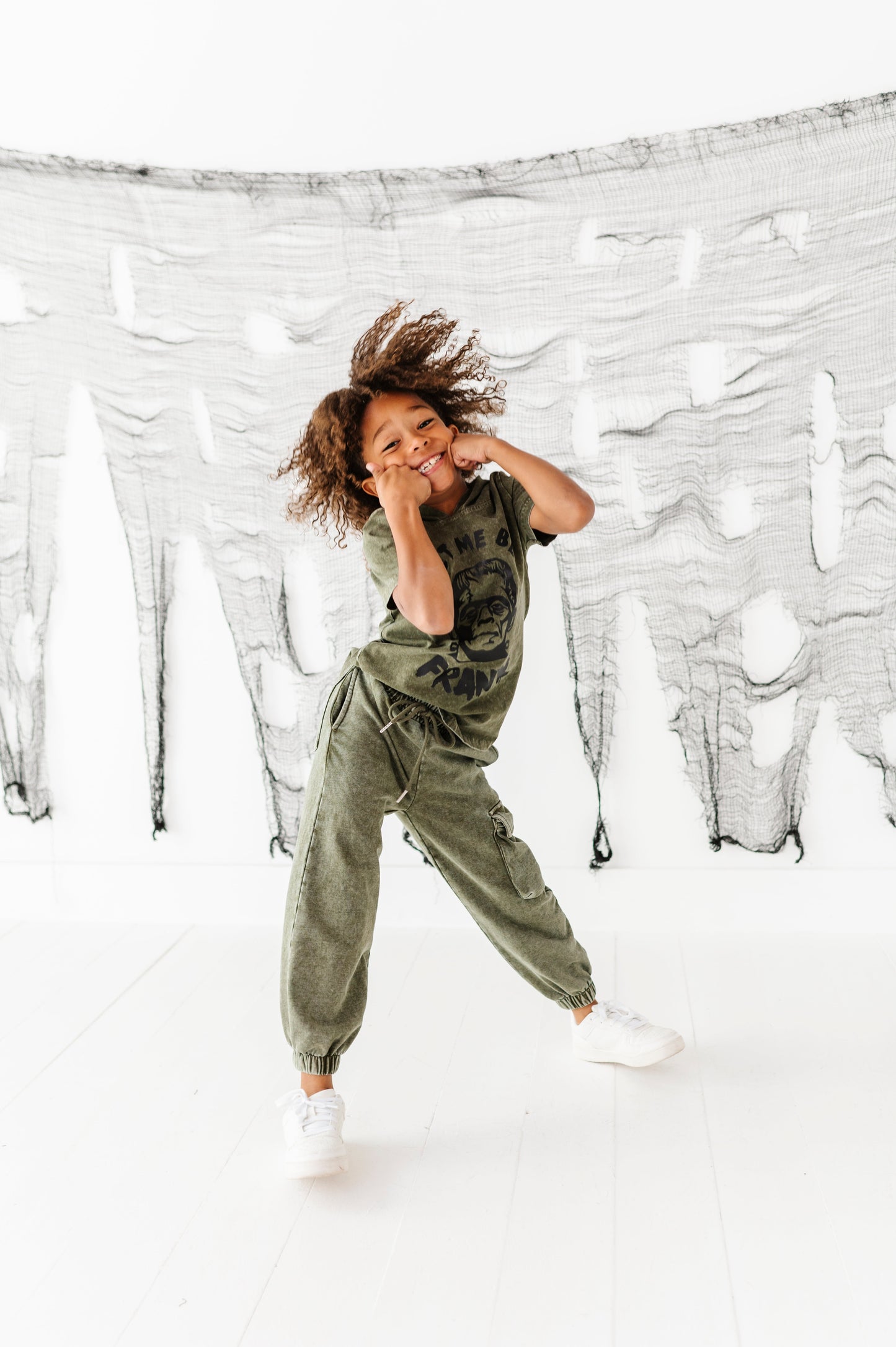 Olive | VINTAGE CARGO JOGGERS