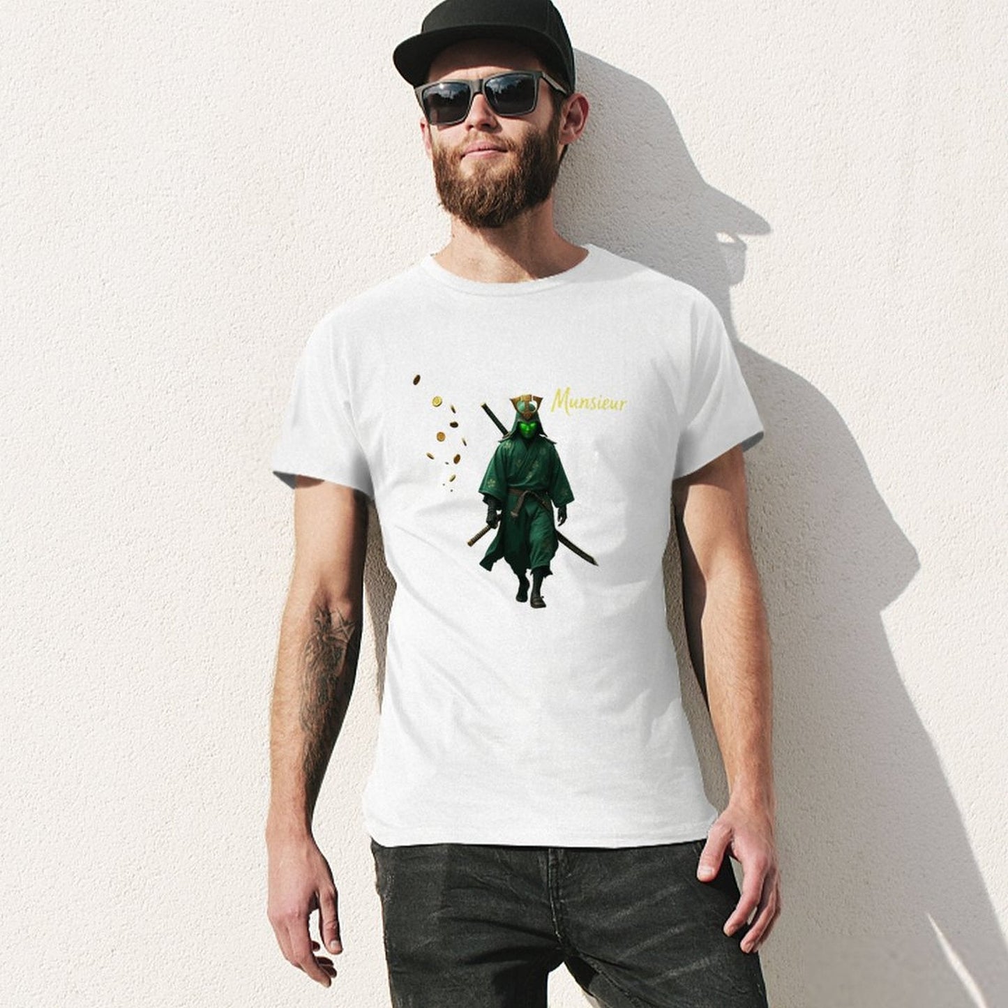 Munsieur St. Patrick's Day Collection for Men – Emerald Green Celtic Warrior Tee