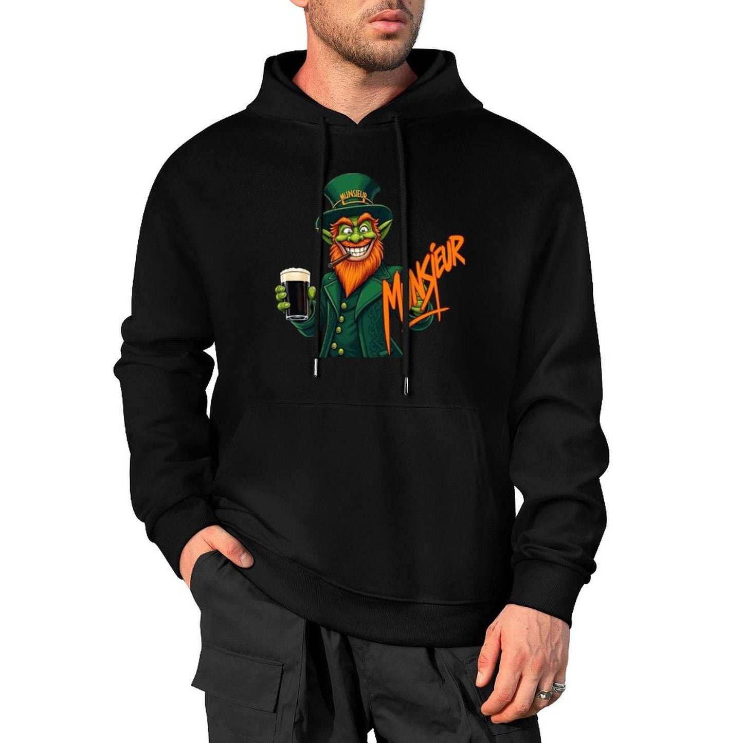 Munsieur St. Patrick's Day Collection for Men – The Leprechaun Hustler Hoodie