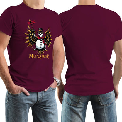 Munsieur Design Christmas Collection "Jack Floss" Tee for Men
