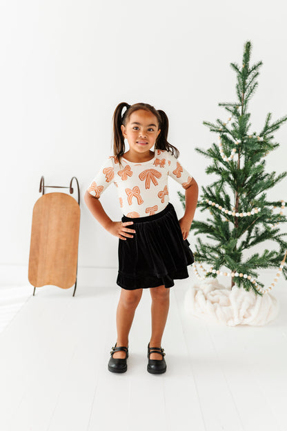 Black Velvet | 2-Tiered SKORT