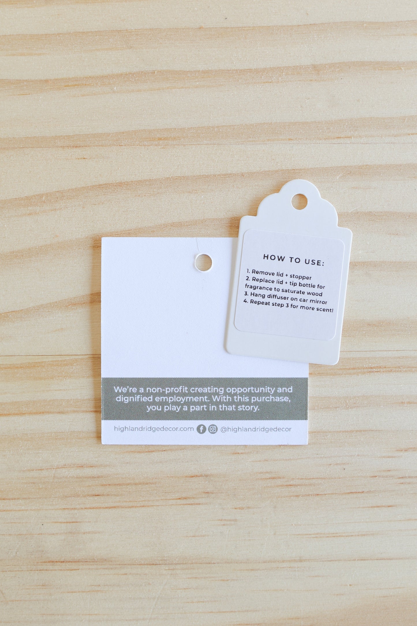 The Best is Yet to Come Car Diffuser