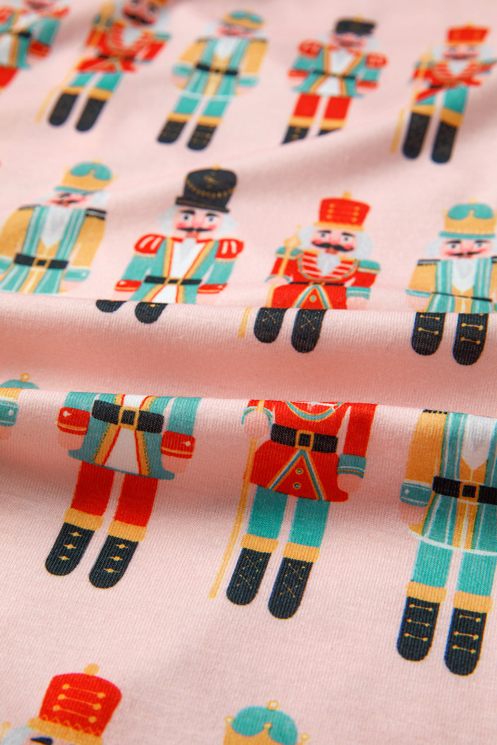 Christmas Nutcracker Top and Shorts Pajama Set