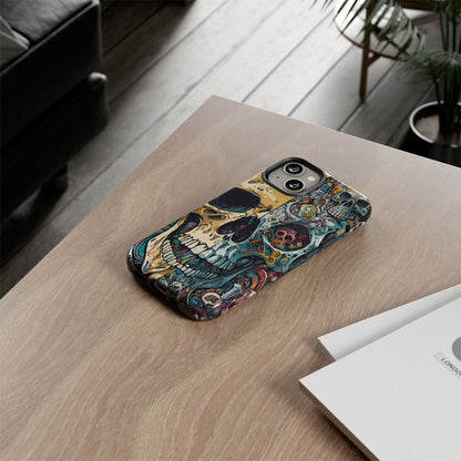 Iconic Skulls Tough Phone Case