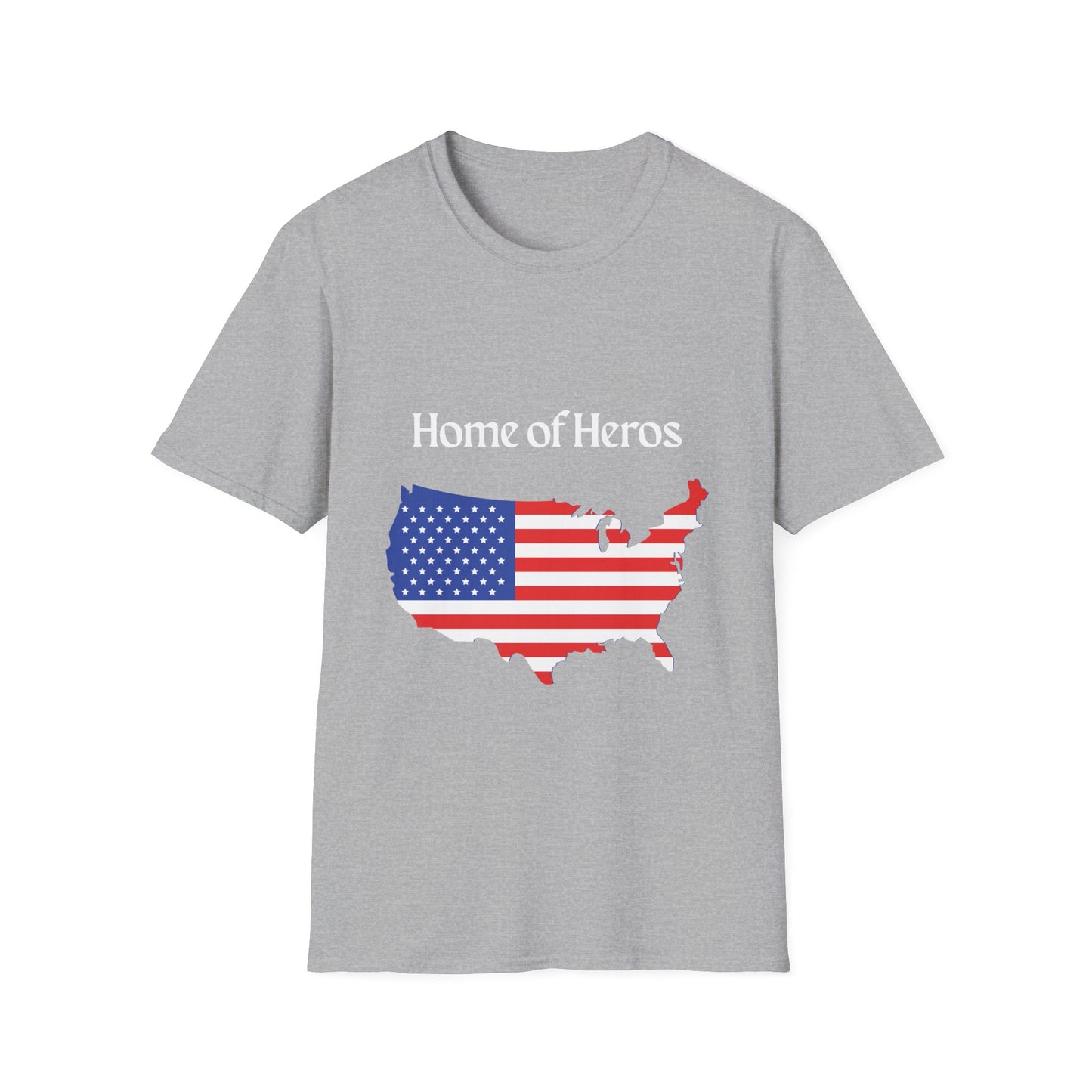 Home of Heroes American Flag T-Shirt