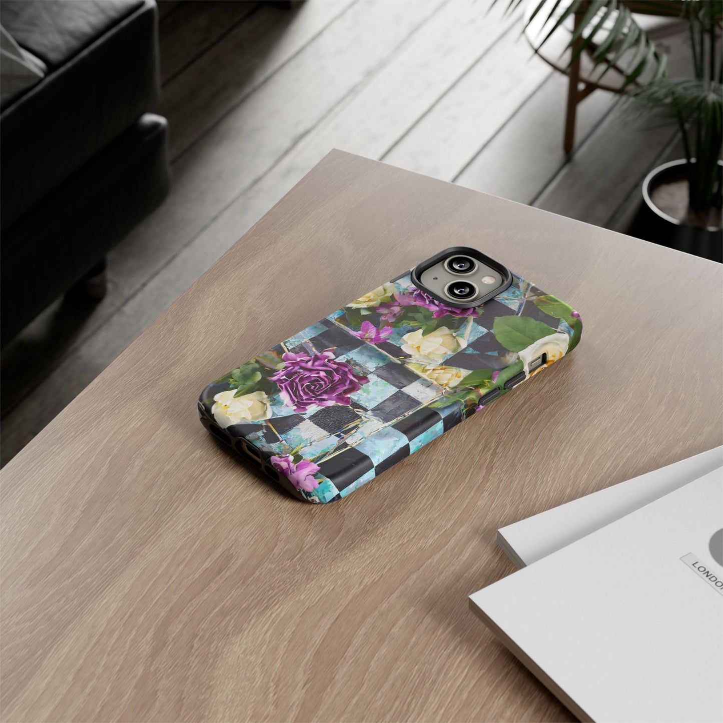 Checkerboard Tough Phone Case