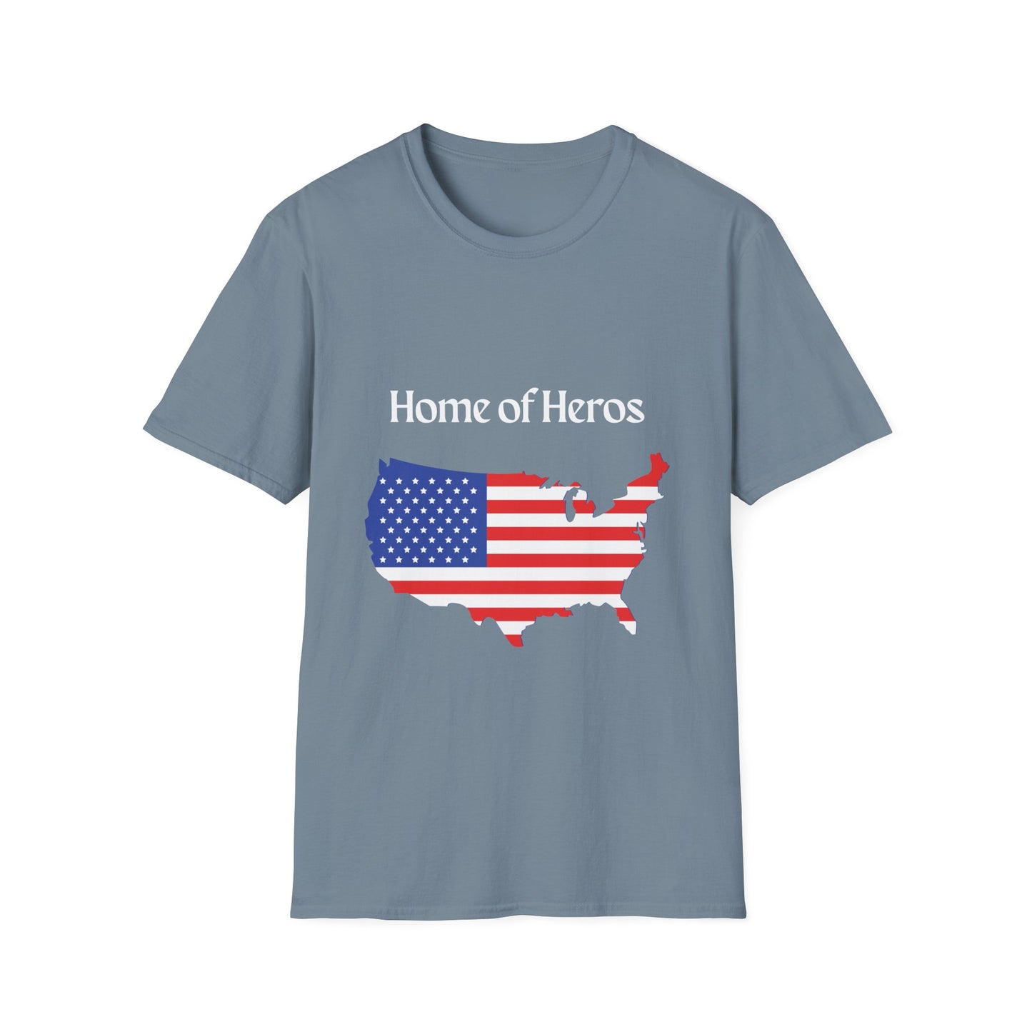 Home of Heroes American Flag T-Shirt