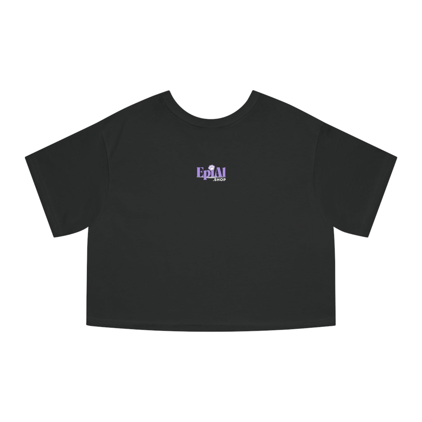 Beach Lover Champion Heritage Cropped T-Shirt
