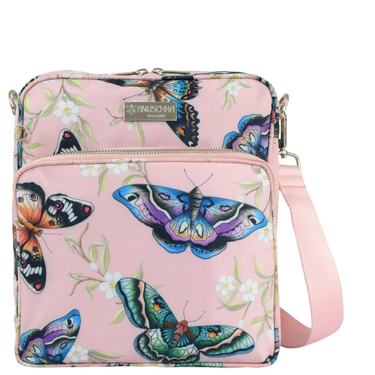 Wanderlust Luxe Fabric Organizer Crossbody - 12021