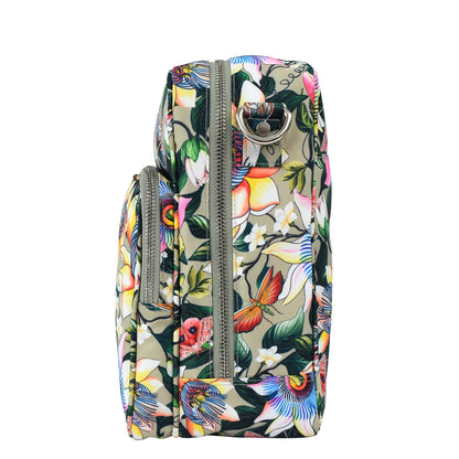 Wanderlust Luxe Fabric Organizer Crossbody - 12021