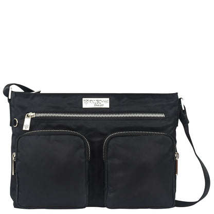 Wanderlust Luxe Fabric Crossbody Bag - 12022