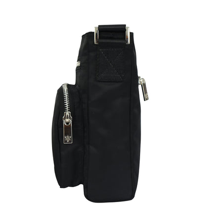 Wanderlust Luxe Fabric Crossbody Bag - 12022