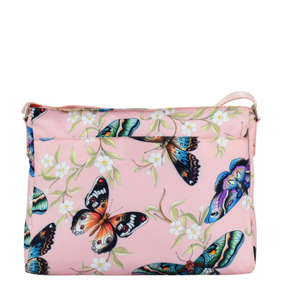 Wanderlust Luxe Fabric Crossbody Bag - 12022