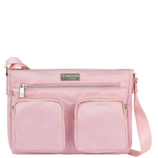Wanderlust Luxe Fabric Crossbody Bag - 12022