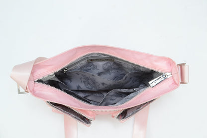 Wanderlust Luxe Fabric Crossbody Bag - 12022
