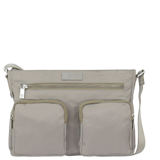 Wanderlust Luxe Fabric Crossbody Bag - 12022