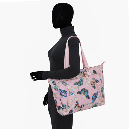 Wanderlust Luxe Fabric Tote - 12025