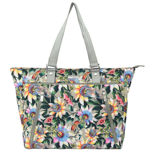 Wanderlust Luxe Fabric Tote - 12025