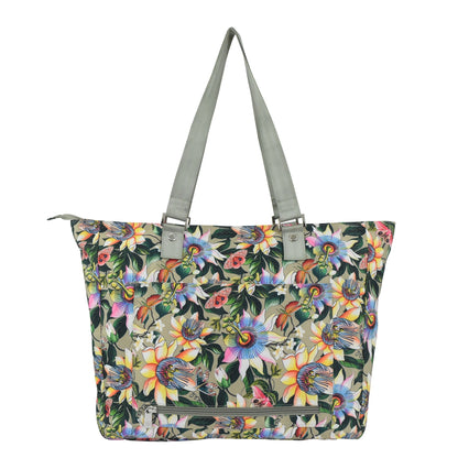 Wanderlust Luxe Fabric Tote - 12025