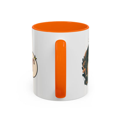 Aries Zodiac Accent Coffee Mug - Bold & Creative Zodiac Mug (11oz)
