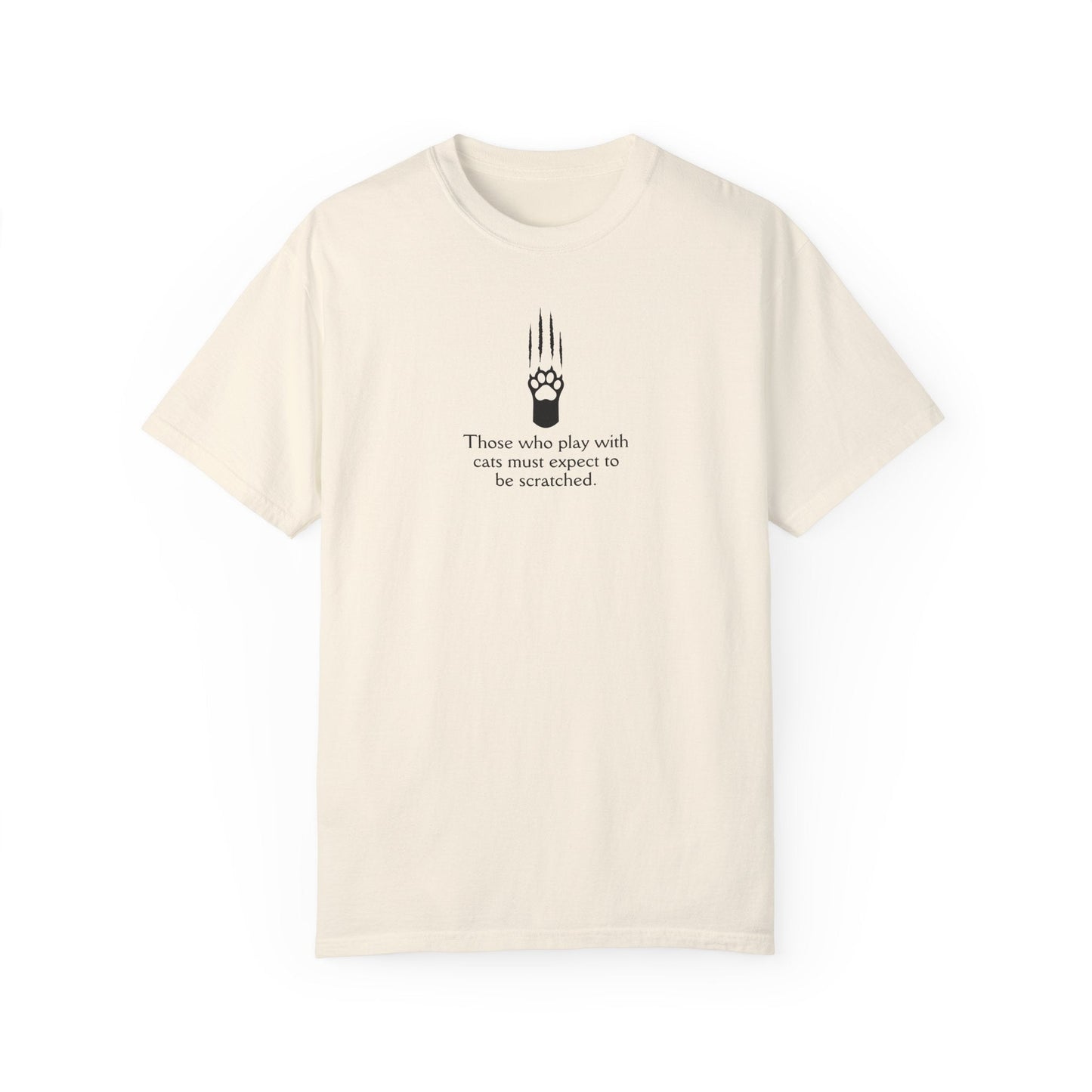 Cat Lover's Quote T-Shirt - Playful & Comfy Graphic Tee