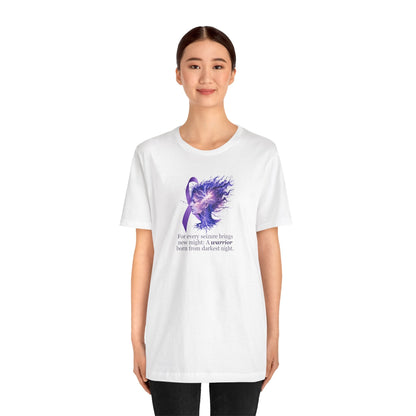 A Warrior is Born Unisex Jersey Short Sleeve Tee