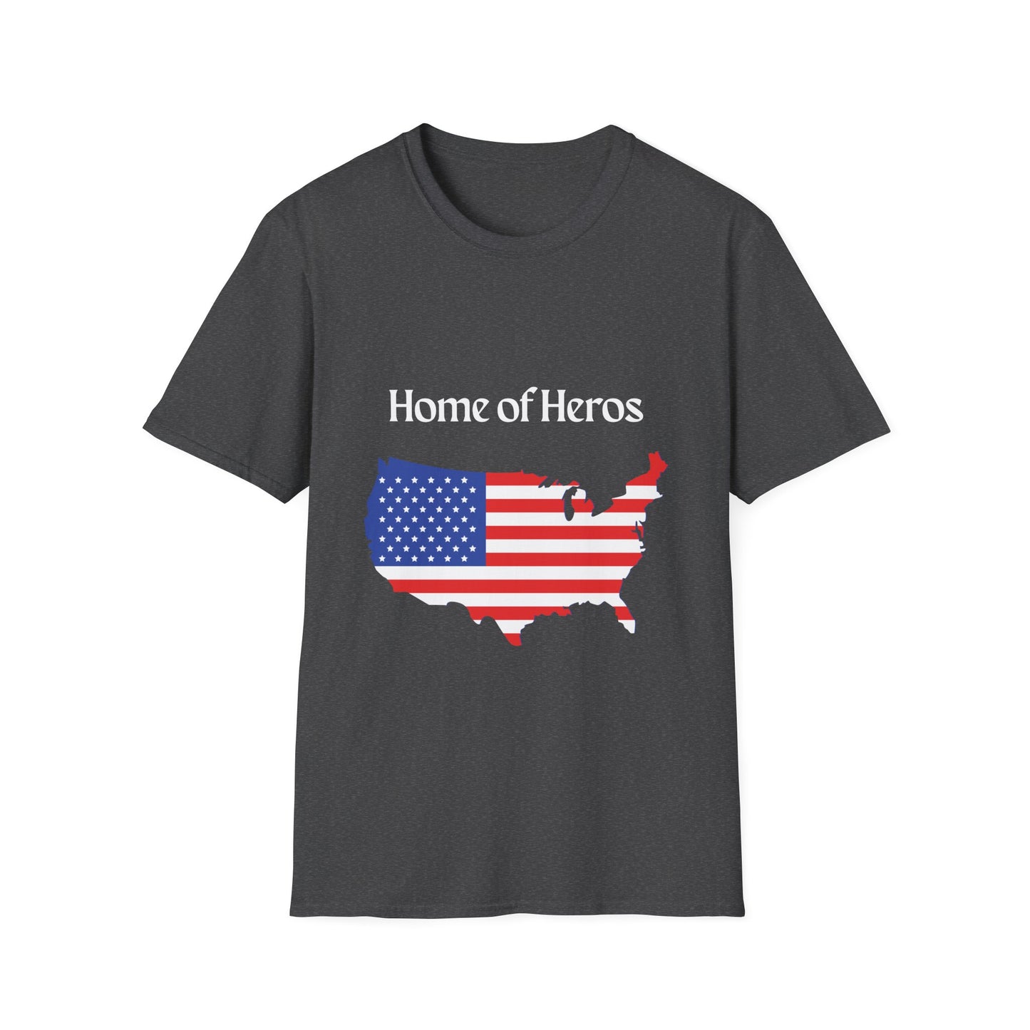 Home of Heroes American Flag T-Shirt