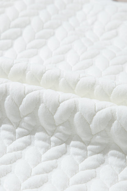 Christmas Merry And Bright Cable Knit Pullover Sweatshirt