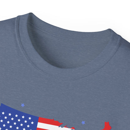 Forever Grateful Veterans Tee - Cotton Shirt for Memorial Day USA Flag Gift for Heroes