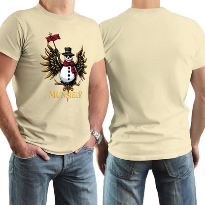Munsieur Design Christmas Collection "Jack Floss" Tee for Men