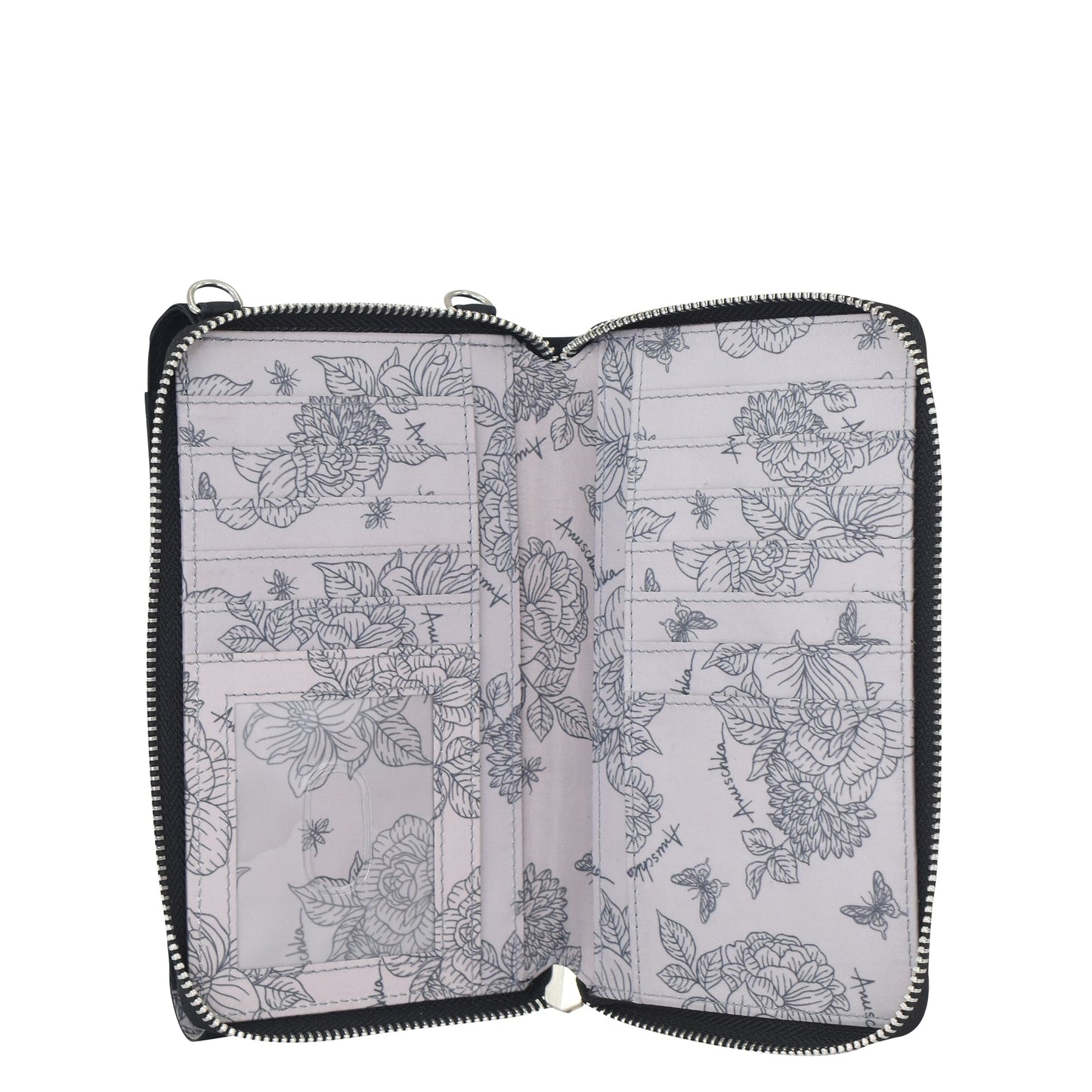 Wanderlust Luxe Fabric Phone Organizer Wallet - 13012