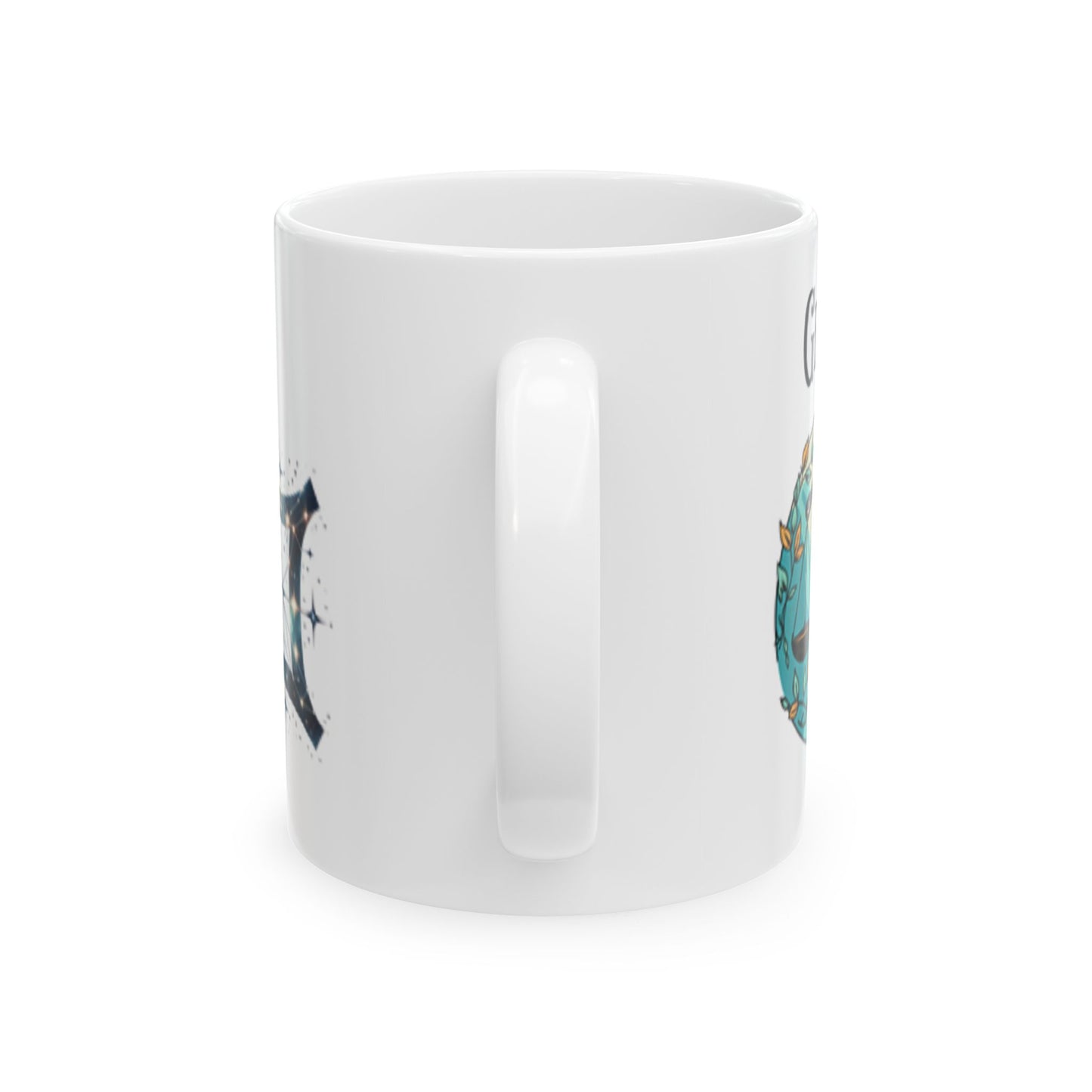 Personalized Zodiac Ceramic Mug - Intellect and Adaptability