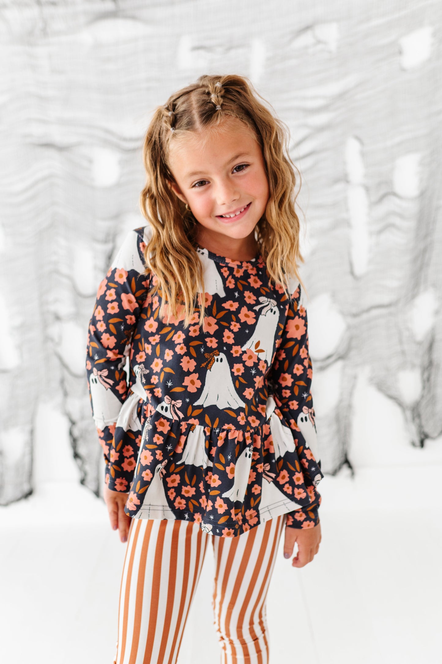 Rust Striped | (SLIM) LEGGING