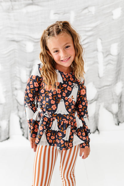 Rust Striped | (SLIM) LEGGING