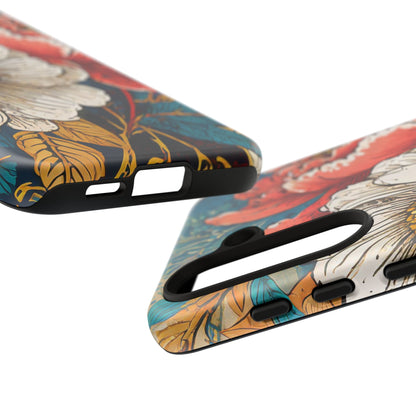 Artistic Floral Tough Phone Case