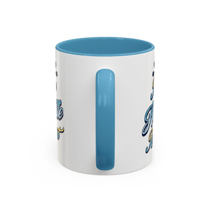 Rise Hustle Repeat Accent Coffee Mug – Inspiring Motivational Drinkware Mug