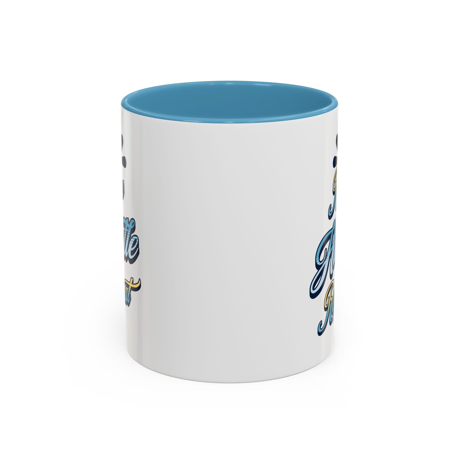Rise Hustle Repeat Accent Coffee Mug – Inspiring Motivational Drinkware Mug - Aaria Tees