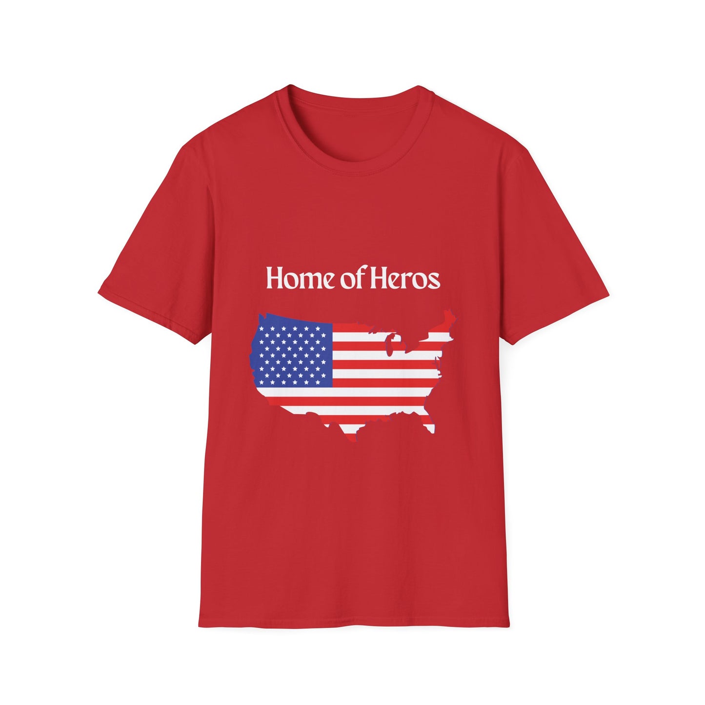 Home of Heroes American Flag T-Shirt