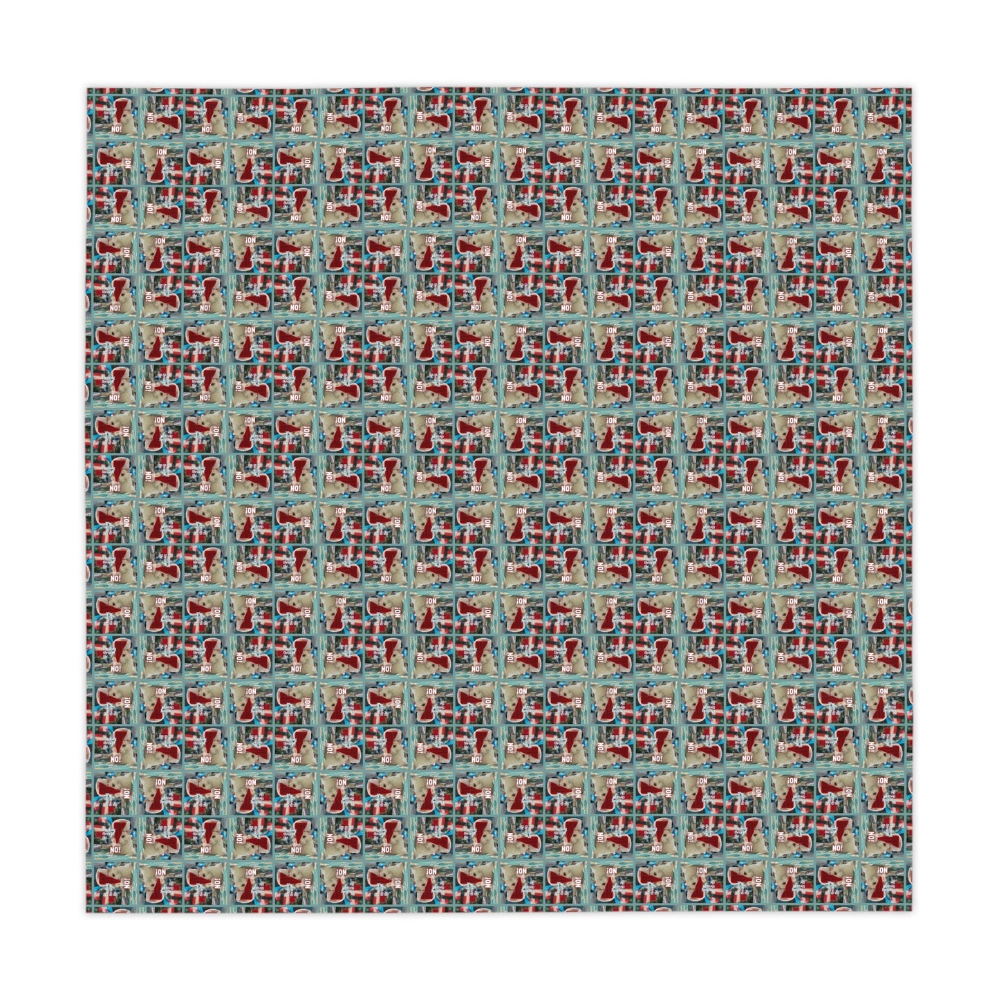 Dashing Through the No Christmas Tablecloth