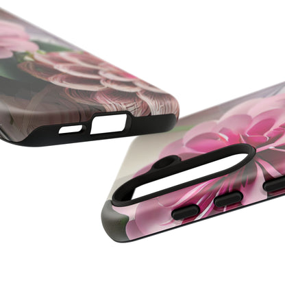 Elegant Paper Flowers Tough Phone Case