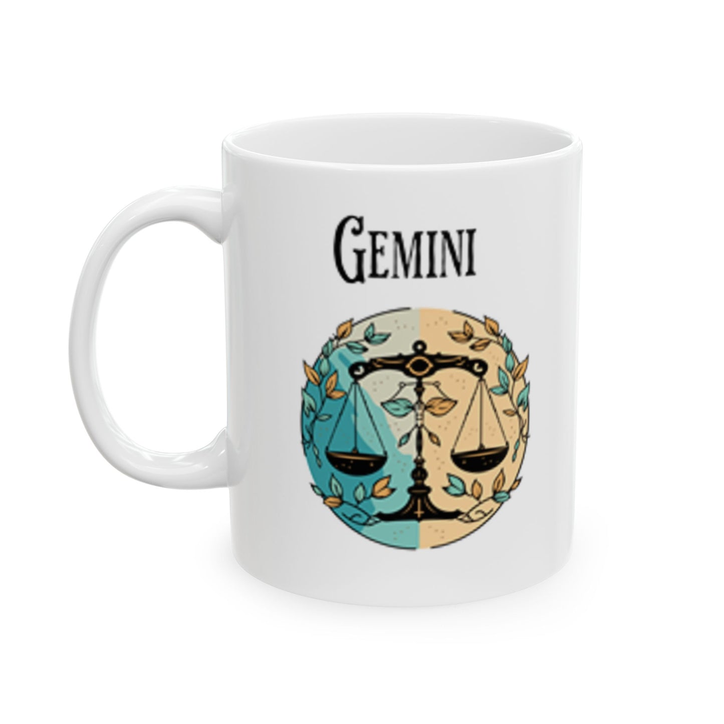 Personalized Zodiac Ceramic Mug - Intellect and Adaptability