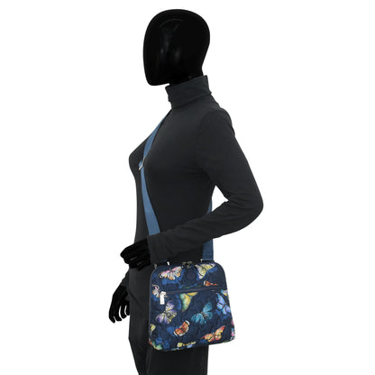 Wanderlust Quilted Fabric Crossbody - 16009