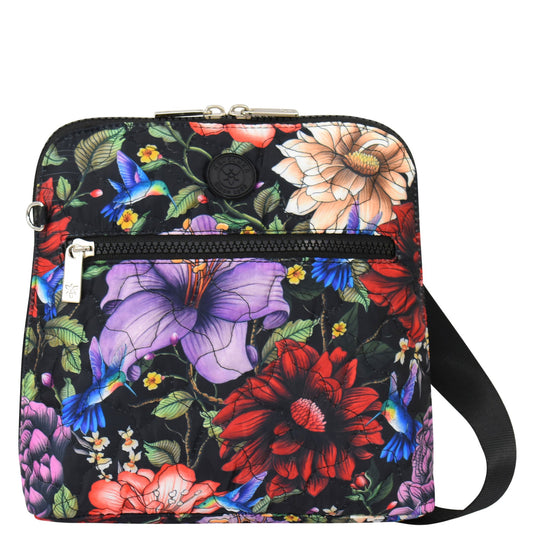 Wanderlust Quilted Fabric Crossbody - 16009
