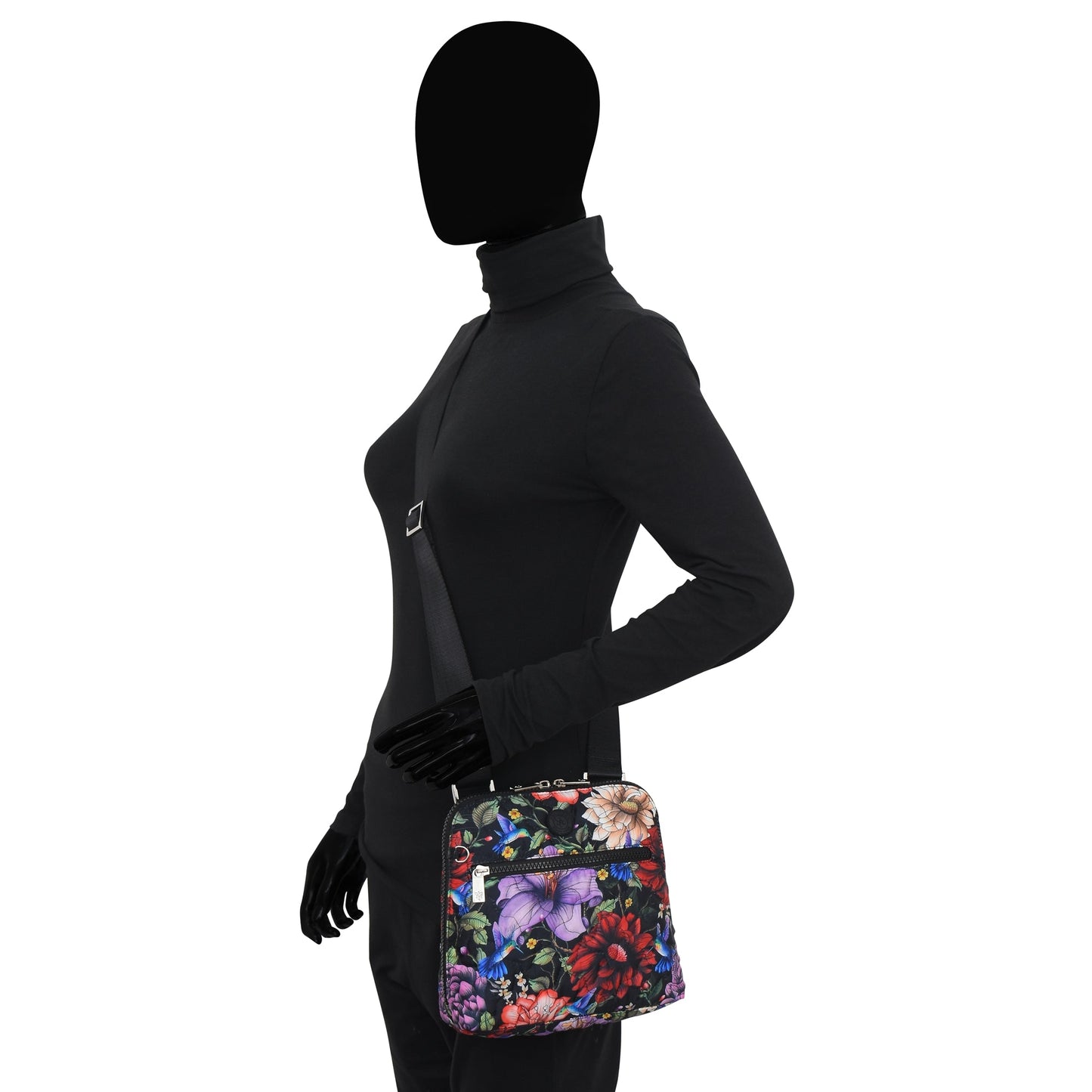 Wanderlust Quilted Fabric Crossbody - 16009