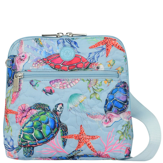 Wanderlust Quilted Fabric Crossbody - 16009