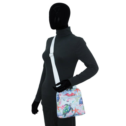 Wanderlust Quilted Fabric Crossbody - 16009