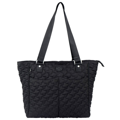Wanderlust Quilted Fabric Tote Bag - 16014